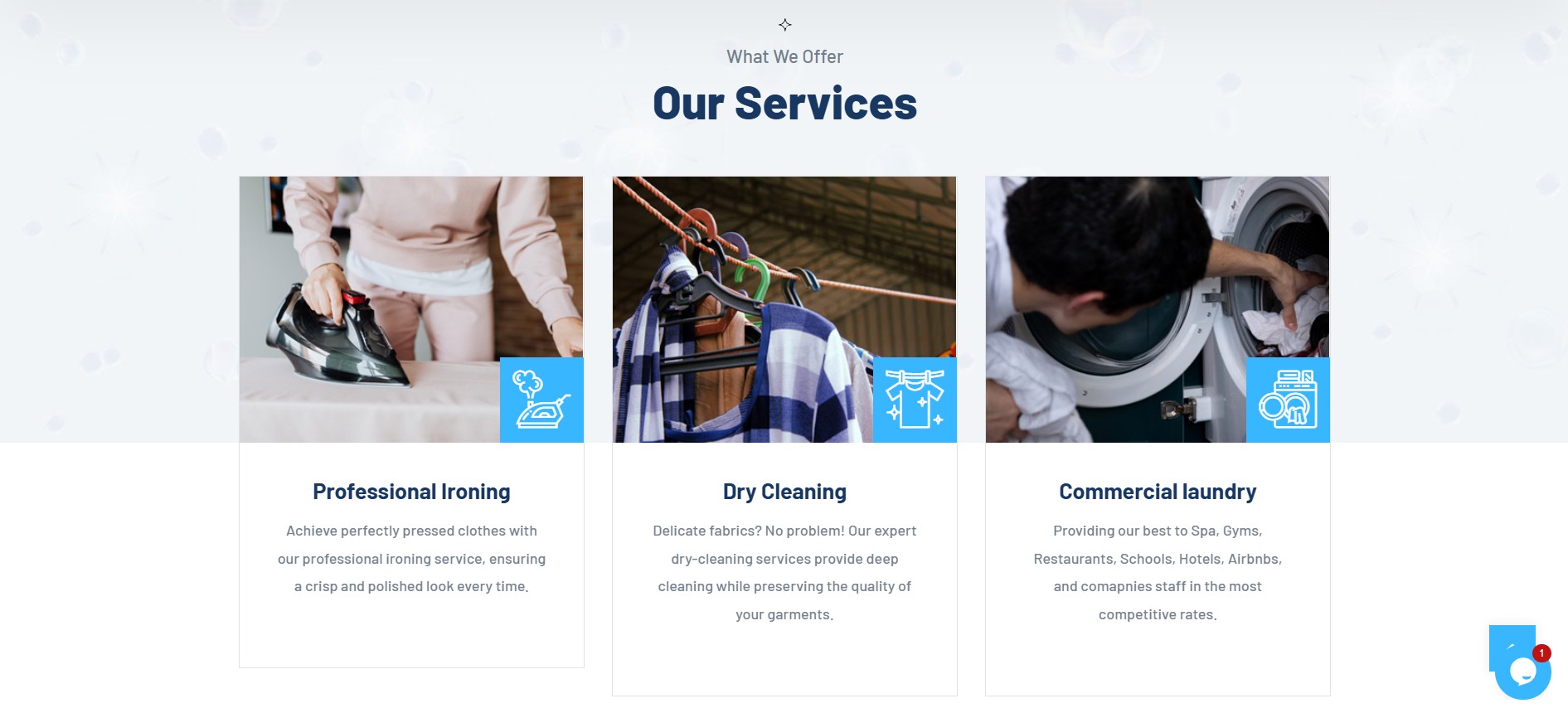 Cleanzo Laundry - Services